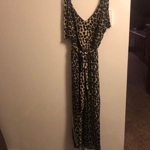 Fun sexy leopard print dress